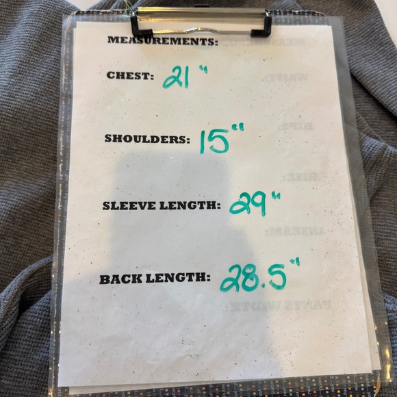 ABERCROMBIE & FITCH Mens Muscle Thermal‎ Crew Neck Top XL Gray Heavyweight - Picture 8 of 10